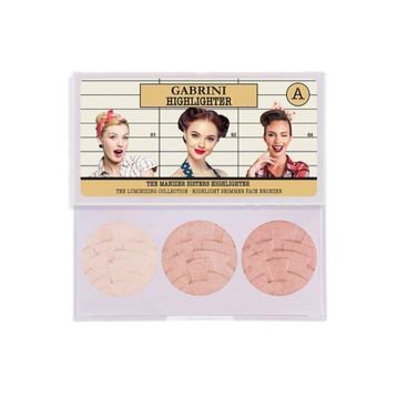 Gabrini 3'lü A Serisi Highlighter Aydınlatıcı Paleti