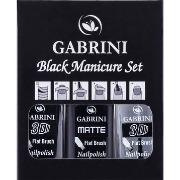 Gabrini Black Manikür Seti