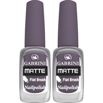 Gabrini Matte Nail Polish M19 Mat 2'li Oje