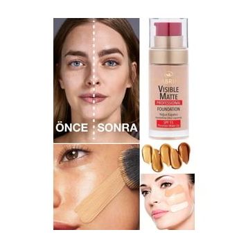 Gabrini No:02 Vısıble Matte Fondöten