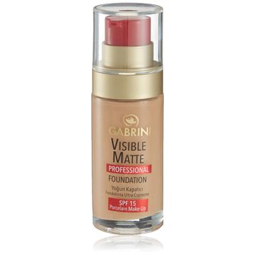 Gabrini No:04 Koyu Ton Spf 15 30 ml Visible Matte Fondöten