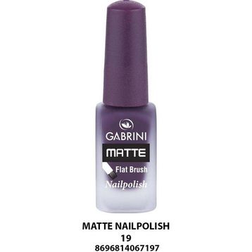 Gabrini No:19 Matte Nailpolish Oje
