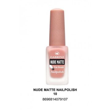 Gabrini Nude Matte 10 Oje