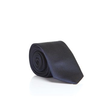 Gaffy DDK-03 Lacivert Slim Fit Düz Renk Dokuma Kravat