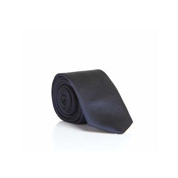 Gaffy DDK-03 Lacivert Slim Fit Düz Renk Dokuma Kravat