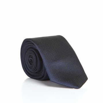 Gaffy DDK-03 Lacivert Slim Fit Düz Renk Dokuma Kravat