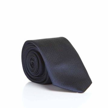Gaffy DDK-03 Lacivert Slim Fit Düz Renk Dokuma Kravat