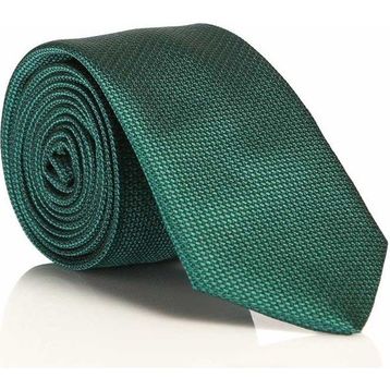 Gaffy DDK-28 Zümrüt Yeşil Slim Fit Düz Renk Dokuma Kravat