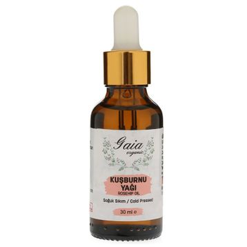 Gaia Organic 30 ml Soğuk Sıkım Kuşburnu Yağı