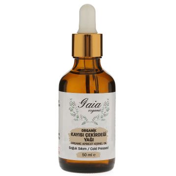 Gaia Organic 50 ml Organik Kayısı Çekirdeği Yağı