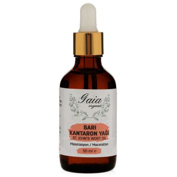 Gaia Organic 50 ml Sarı Kantaron Yağı