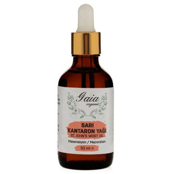 Gaia Organic 50 ml Sarı Kantaron Yağı