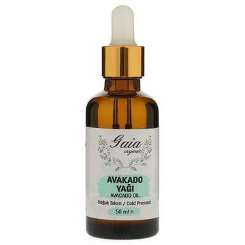 Gaia Organic 50 ml Soğuk Sıkım Avokado Yağı