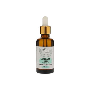 Gaia Organic 50 ml Soğuk Sıkım Avokado Yağı