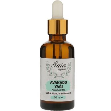 Gaia Organic 50 ml Soğuk Sıkım Avokado Yağı