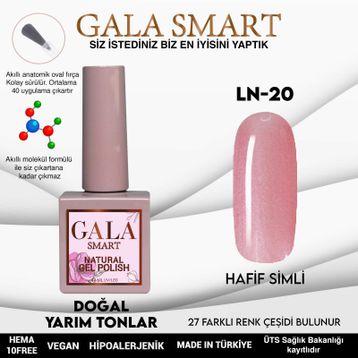 Gala 10 ml LN20 Smart Natural Kalıcı Oje