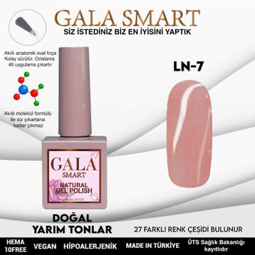 Gala 10 ml LN7 Smart Natural Kalıcı Oje