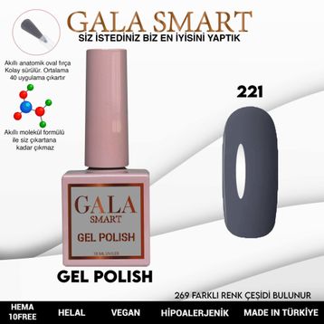 Gala 10 ml NO:221 Smart Classic Kalıcı Oje