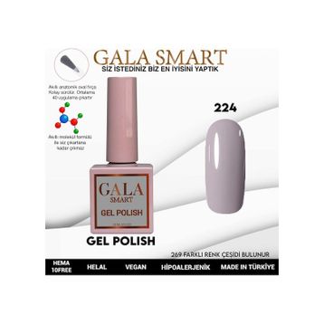 Gala 10 ml NO:224 Smart Classic Kalıcı Oje