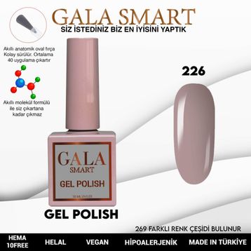 Gala 10 ml NO:226 Smart Classic Kalıcı Oje