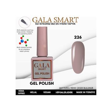 Gala 10 ml NO:226 Smart Classic Kalıcı Oje