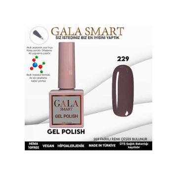 Gala 10 ml NO:229 Smart Classic Kalıcı Oje