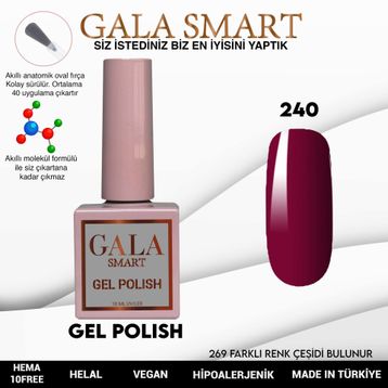 Gala 10 ml NO:240 Smart Classic Kalıcı Oje