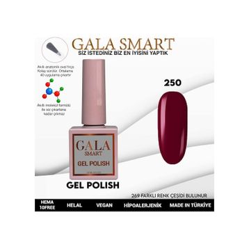 Gala 10 ml NO:250 Smart Classic Kalıcı Oje