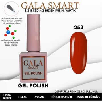 Gala 10 ml NO:253 Smart Classic Kalıcı Oje