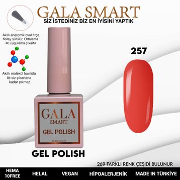 Gala 10 ml NO:257 Smart Classic Kalıcı Oje