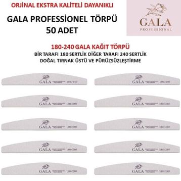 Gala Professional 180/240 50'li Kağıt Törpü