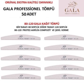 Gala Professional 80/120 50'li Kağıt Törpü