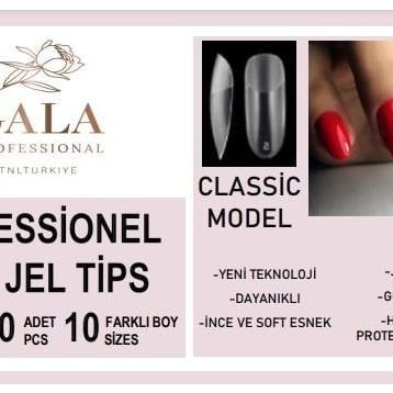 Gala Professional Klasik Model Gala Soft Jel Tips 600'lü Paket