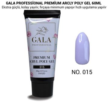 Gala Professional No:15 60 ml Premium Arcly Poly Jel