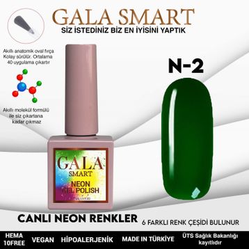 Gala Smart 10 ml N2 Neon Kalıcı Oje