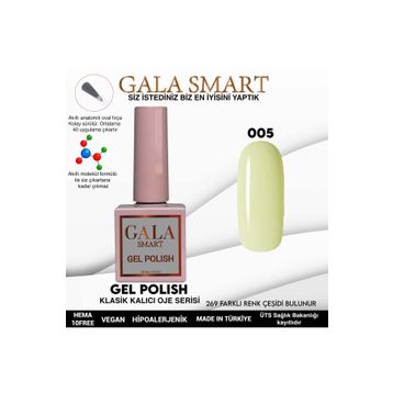 Gala Smart 10 ml NO:005 Classic Kalıcı Oje