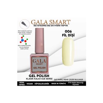 Gala Smart 10 ml NO:006 Classic Kalıcı Oje