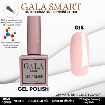 Gala Smart 10 ml NO:018 Classic Kalıcı Oje