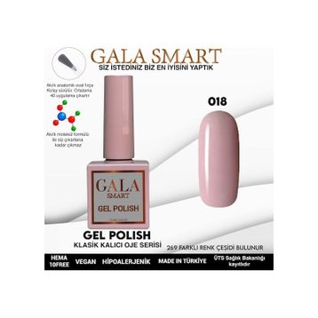 Gala Smart 10 ml NO:018 Classic Kalıcı Oje