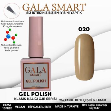 Gala Smart 10 ml NO:020 Classic Kalıcı Oje