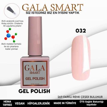 Gala Smart 10 ml NO:032 Classic Kalıcı Oje