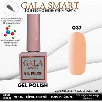 Gala Smart 10 ml NO:037 Classic Kalıcı Oje