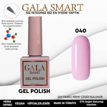 Gala Smart 10 ml NO:040 Classic Kalıcı Oje
