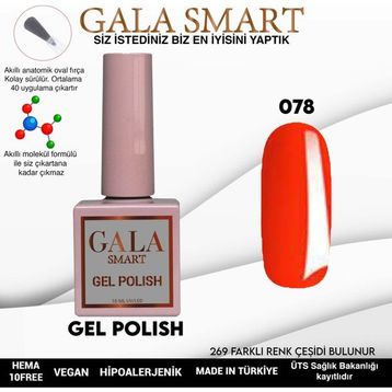 Gala Smart 10 ml NO:078 Classic Kalıcı Oje