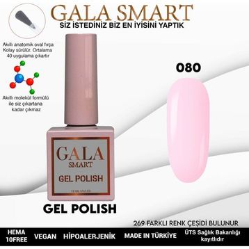 Gala Smart 10 ml NO:080 Classic Kalıcı Oje