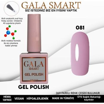 Gala Smart 10 ml NO:081 Classic Kalıcı Oje