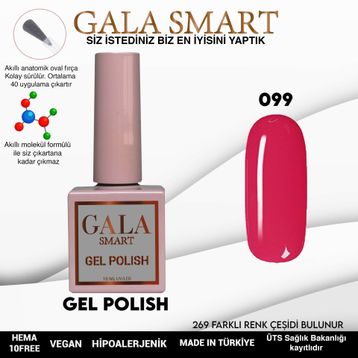 Gala Smart 10 ml NO:099 Classic Kalıcı Oje