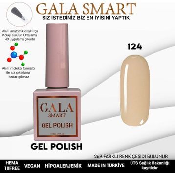 Gala Smart 10 ml NO:124 Classic Kalıcı Oje