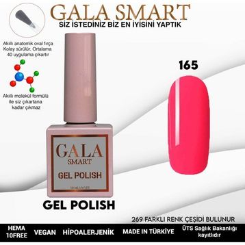 Gala Smart 10 ml NO:165 Classic Kalıcı Oje