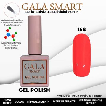 Gala Smart 10 ml NO:168 Classic Kalıcı Oje